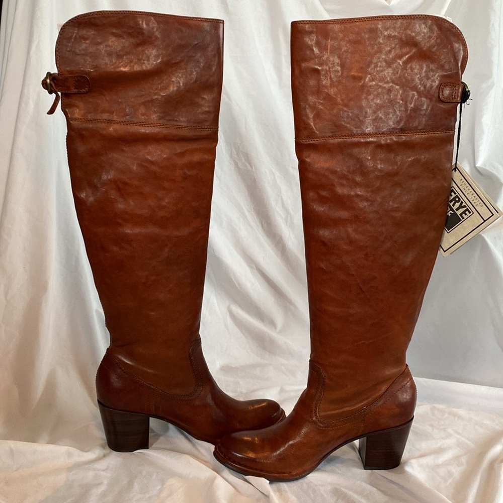 FRYE Leather Boot NWT - Whiskey - Picture 8 of 14